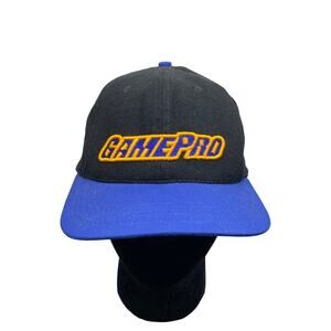 Rare Vintage 80s 90s GamePro Magazine Hat Made in USA Gaming